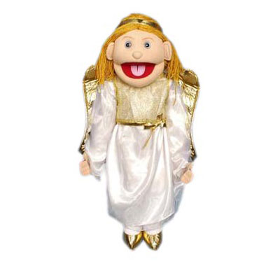 28" Angel Full Body Ventriloquist Puppet - Click Image to Close
