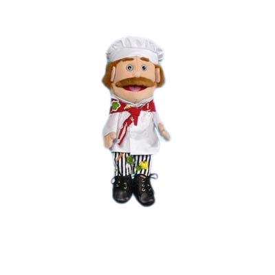 14" Chef Georgio Glove Puppet - Click Image to Close