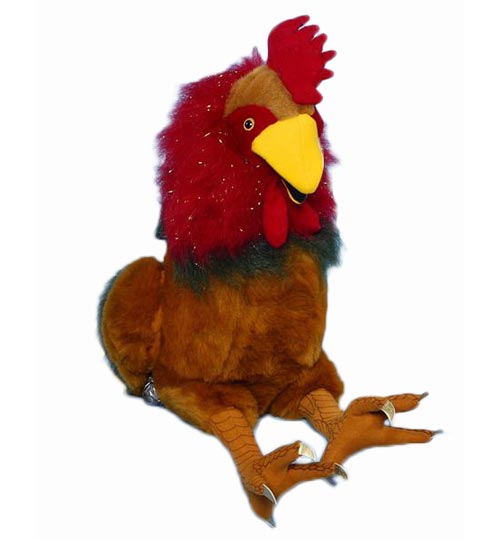 25" Rooster (Chicken) Puppet - Click Image to Close
