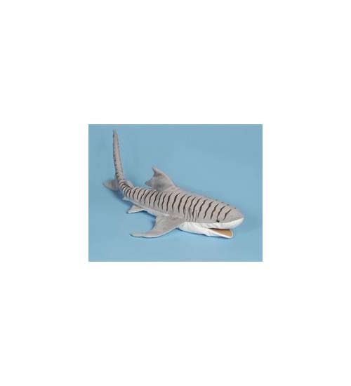 24" Tiger Shark Puppet - Click Image to Close