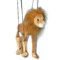 Baby Lion Marionette String Puppet