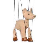 Baby Pig Marionette String Puppet