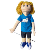 Dual Entry Full/Half Body 28" Linda Puppet