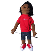 Dual Entry Full/Half Body 28" Michelle Puppet