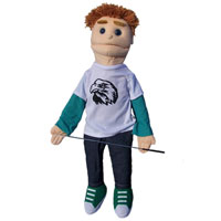 Dual Entry Full/Half Body 28" Ricky Puppet