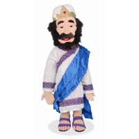 28" Sculpted Face - King David Full Body Puppet