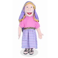 28" Sculpted Face - Mary Magdalene Full Body Puppet