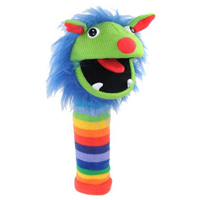 Sock Puppet - Rainbow