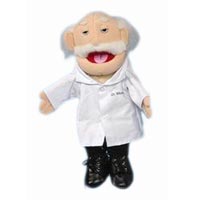 14" Dr. Moody (Anglo) Glove Puppet (Doctor)