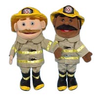 14" Firefighters Glove Puppet Starter Set
