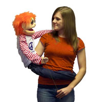 Wrap Around 38" Reggie (Hey Dude) Puppet