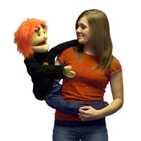 Wrap Around 38" Reggie (Basketball) Puppet