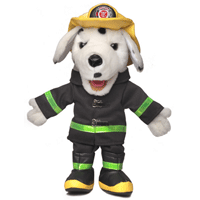 14" Dalmatian Fire Dog Glove/Hand Puppet