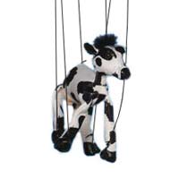 Baby Cow Marionette String Puppet