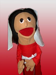 15" Biblical Woman Glove Puppet