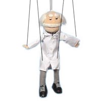Dr. Moody Marionette String Puppet (Doctor)