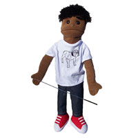 Dual Entry Full/Half Body 28" Dwayne Puppet