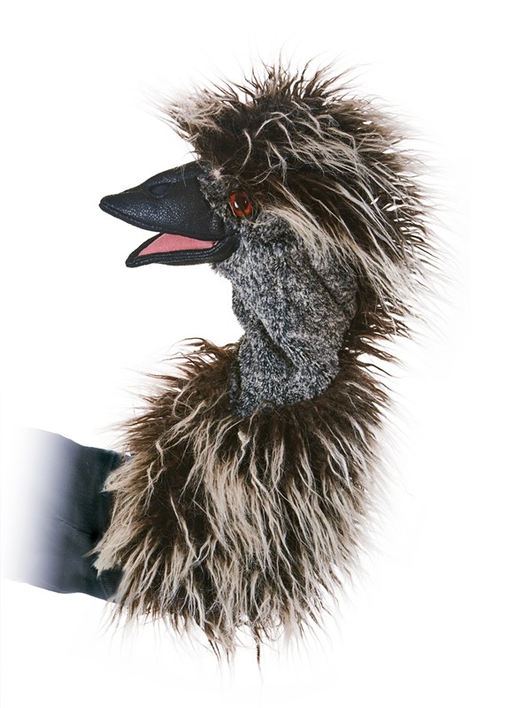 Folkmanis 12" Emu Bird Stage Puppet