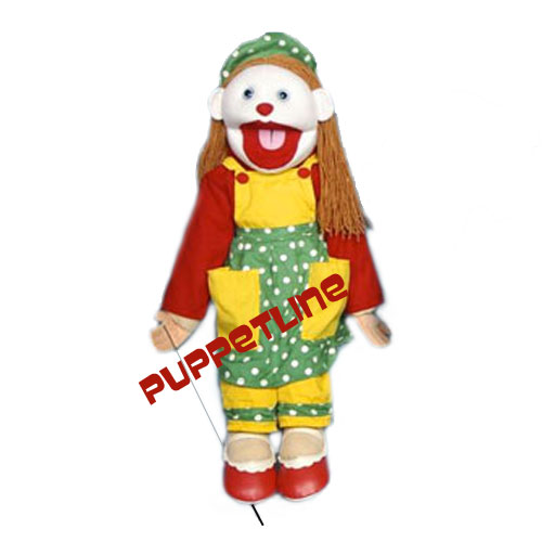 28" Clown Girl) Full Body Ventriloquist Puppet
