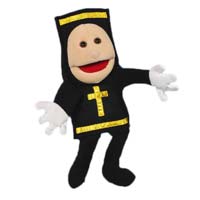 The Good Book Bible Glove Puppet (Black)