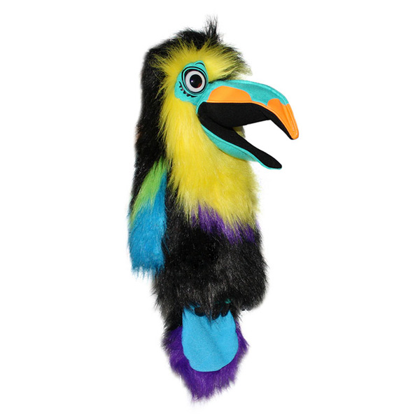 Professional Large Bird Green Billed Toucan Puppet