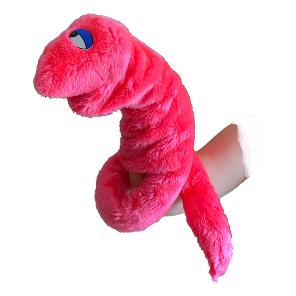 42 " Snake Puppet Neon Pink