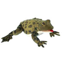 Cape Ghost Frog 12" Hand Puppet