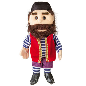 14" Pirate Deck Hand Glove Puppet