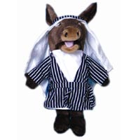 14" Donkey Desert Nomad Glove Puppet