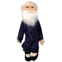 28" Oriental Grandpa Full Body Ventriloquist Puppet