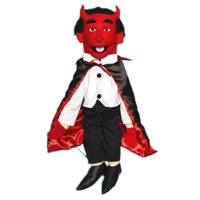 28" Sculpted Face - Devil Full Body Puppet